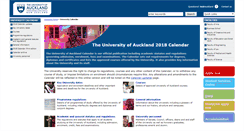 Desktop Screenshot of calendar.auckland.ac.nz