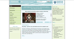 Desktop Screenshot of cite.auckland.ac.nz