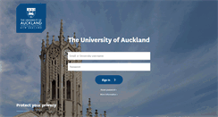 Desktop Screenshot of mail.auckland.ac.nz