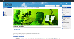 Desktop Screenshot of microfab.auckland.ac.nz