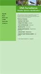 Mobile Screenshot of dna-surveillance.auckland.ac.nz